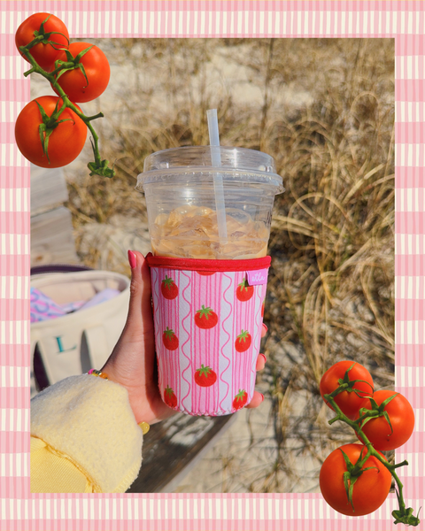 TOMATO GIRL SPRING ICED COFFEE COOZIE