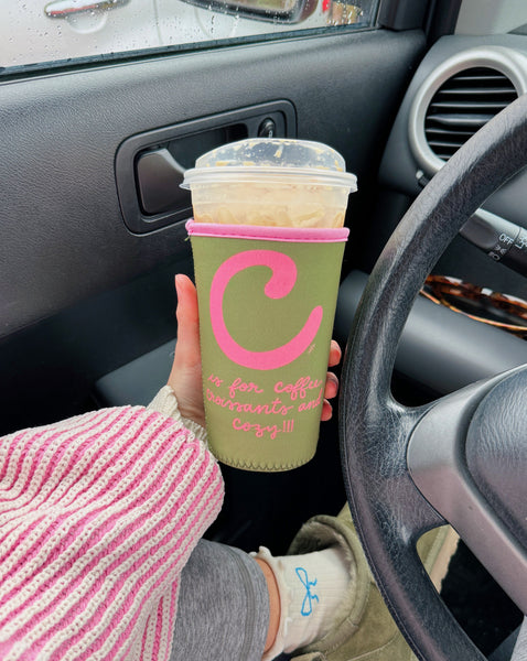 'C IS FOR...' ICED COFFEE COOZIE