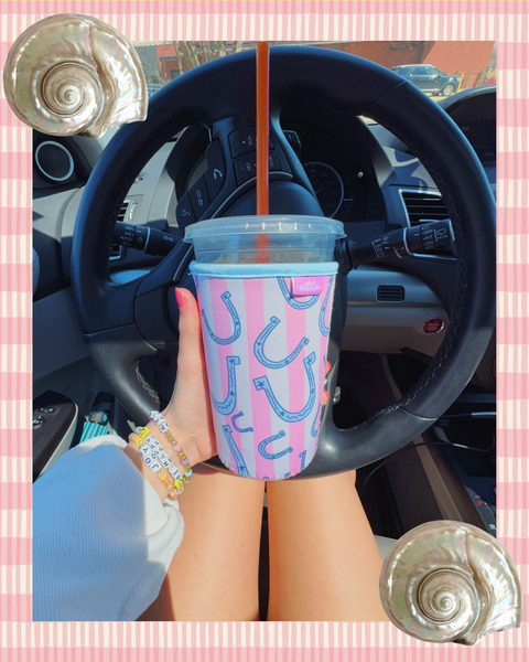 COASTAL COWGIRL ICED COFFEE COOZIE