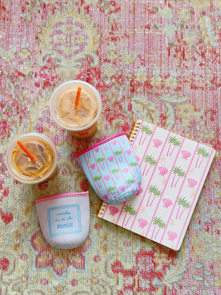 BEACHY GIRL NOTEBOOK + SUMMER COOZIE BUNDLE!