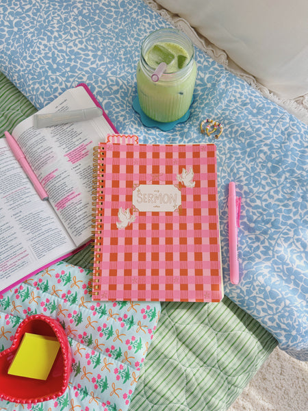 SERMON NOTES SPIRAL NOTEBOOK
