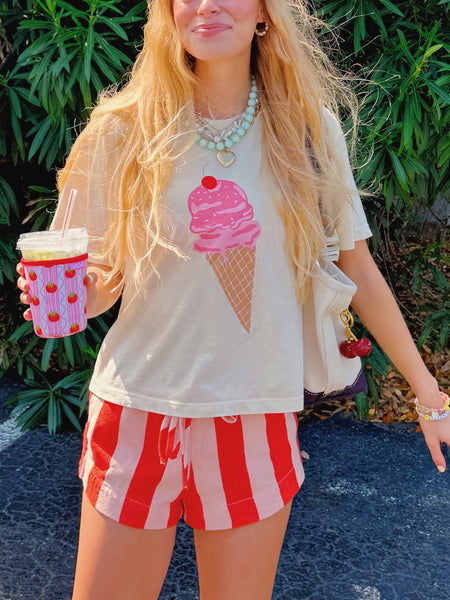 'LITTLE TREAT' BOXY TEE