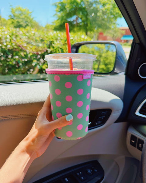 POLKA DOT BIKINI ICED COFFEE COOZIE