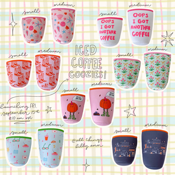 'OOPS I GOT ANOTHER COFFEE' ICED COFFEE COOZIE