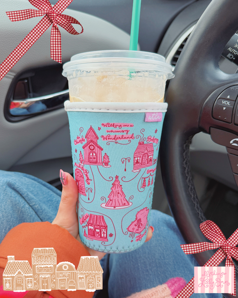 WALKING IN A WHIMSY WONDERLAND ICED COFFEE COOZIE