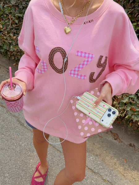 COZY PINK CREWNECK
