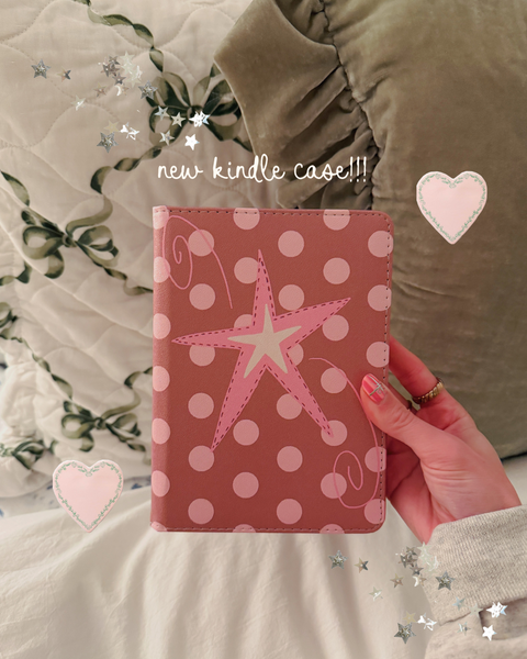 POLKA DOT WHIMSY STAR KINDLE CASE