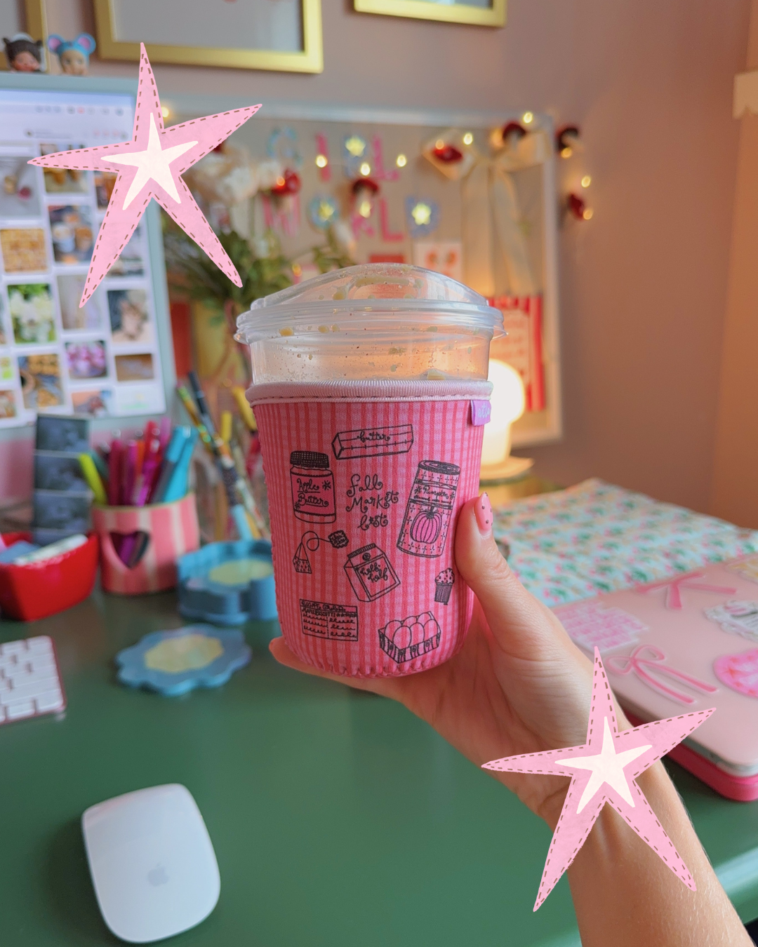 FALL MARKET ICED COFFEE COOZIE