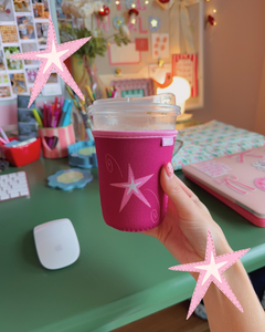 WHIMSY STAR ICED COFFEE COOZIE