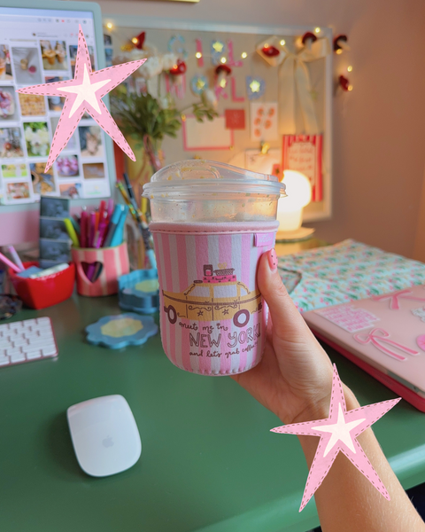 MEET ME IN NEW YORK ICED COFFEE COOZIE