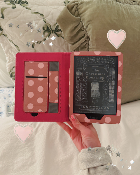 POLKA DOT WHIMSY STAR KINDLE CASE