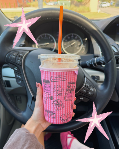 FALL MARKET ICED COFFEE COOZIE