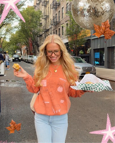 FALL MARKET LIST PUMPKIN COLORED CREWNECK