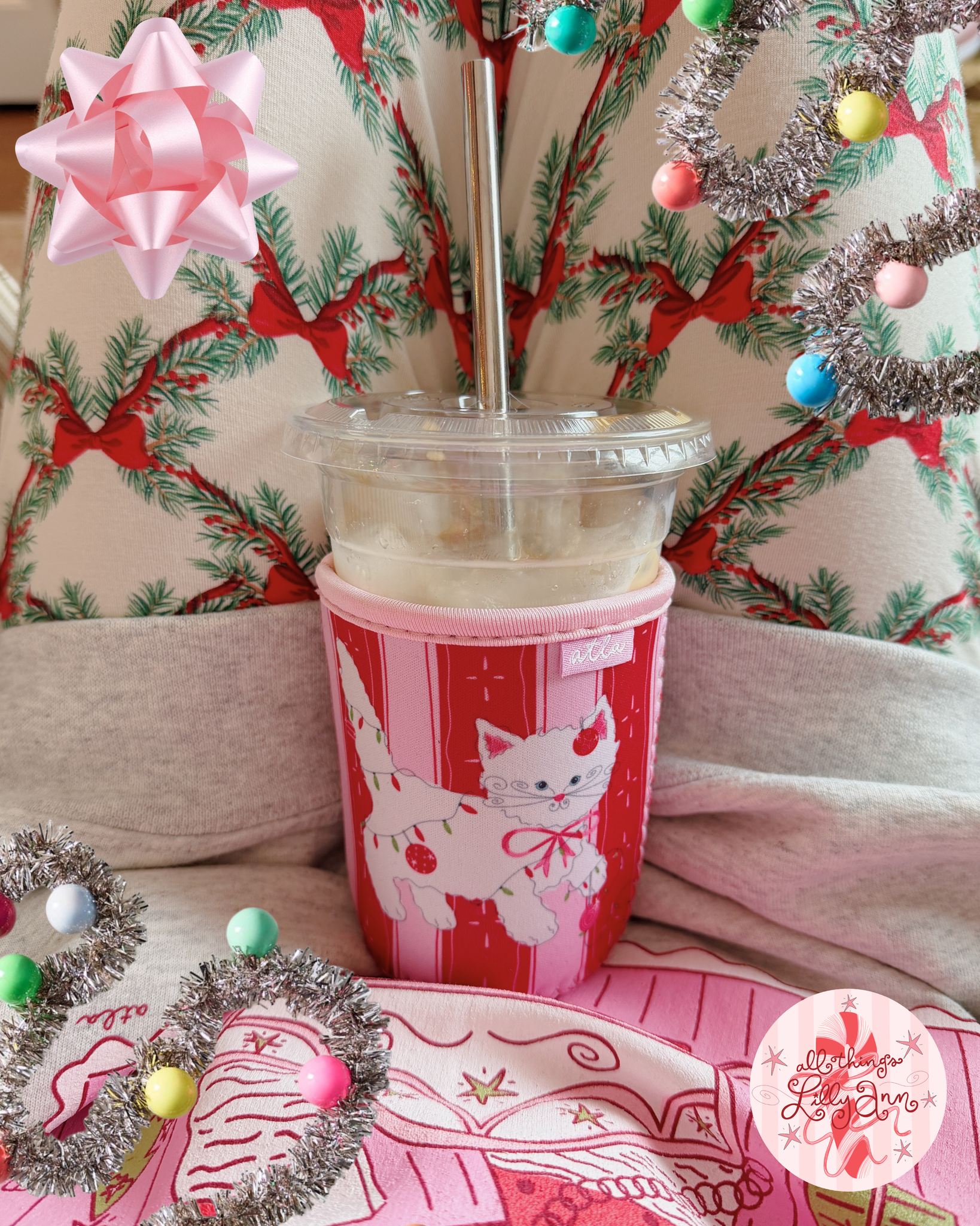 COFFEE KITTY ICED COFFEE COOZIE