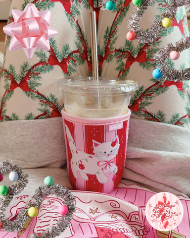 COFFEE KITTY ICED COFFEE COOZIE