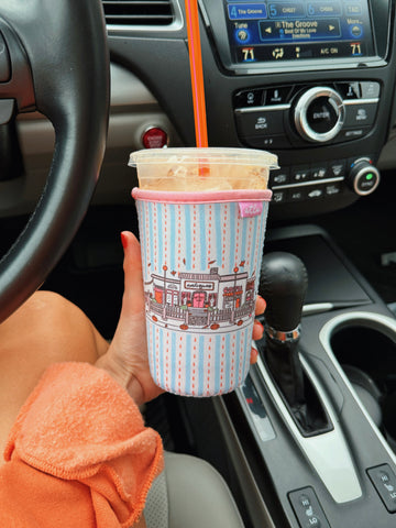 FALL COZY TOWN ICED COFFEE COOZIE