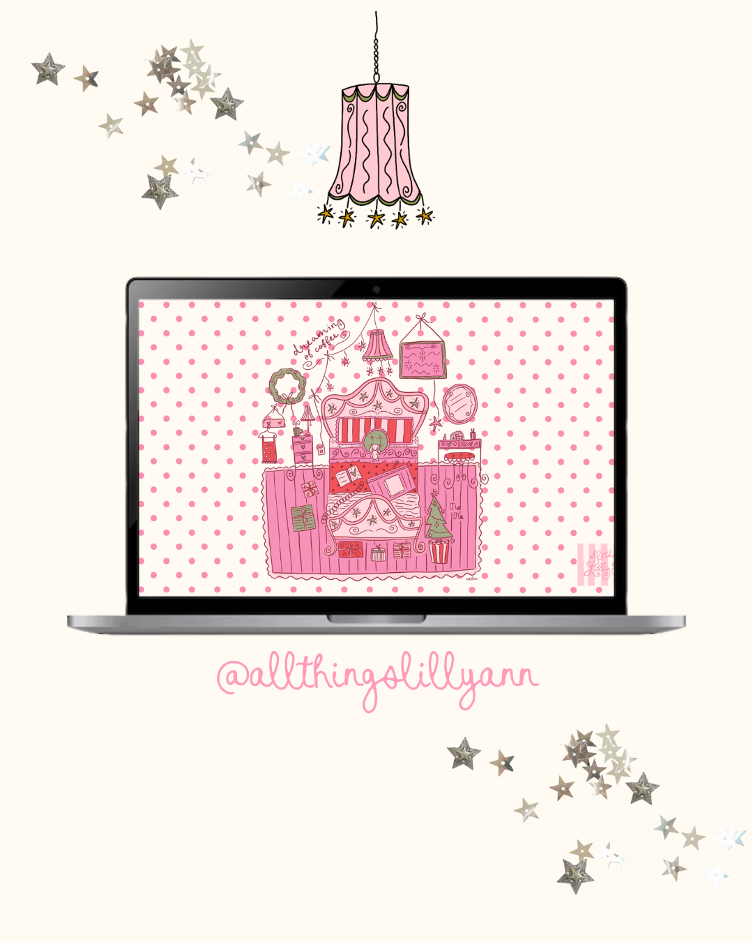 GIRLY CHRISTMAS ROOM DESKTOP DOWNLOAD