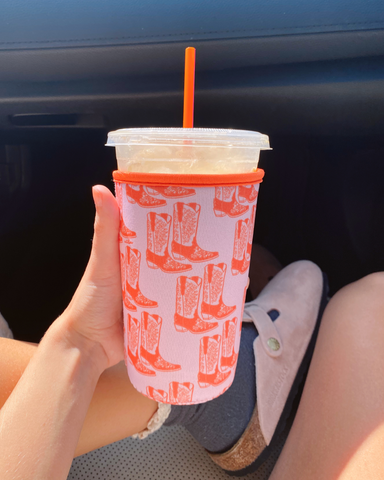 OOPSIE SALE: COWBOY BOOTS ICED COFFEE COOZIE