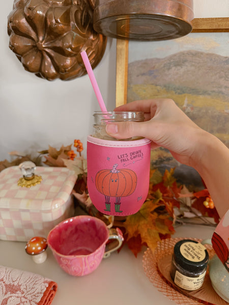 PUMPKIN GAL ICED COFFEE COOZIE