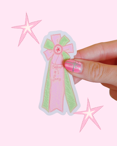 COFFEE'S #1 FAN STICKER