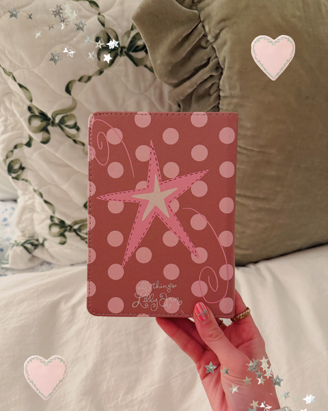 POLKA DOT WHIMSY STAR KINDLE CASE