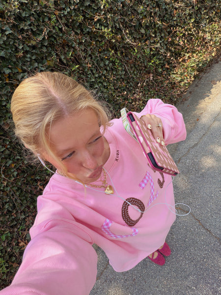 COZY PINK CREWNECK