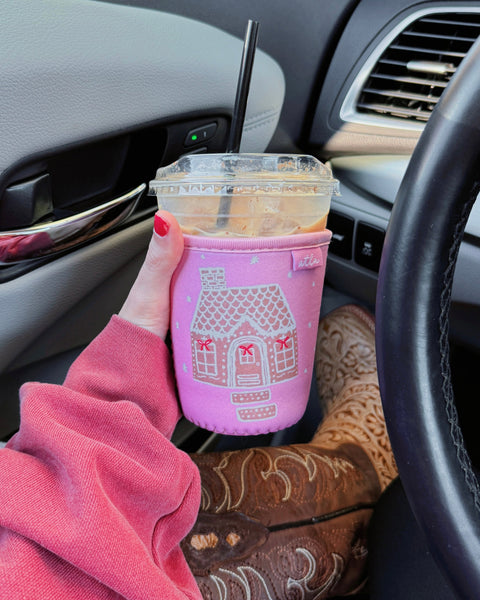 GINGERBREAD ICED COFFEE COOZIE