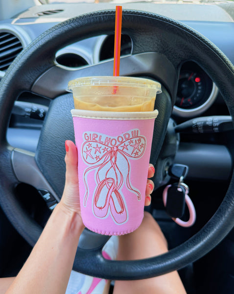 'GIRLHOOD' ICED COFFEE COOZIE