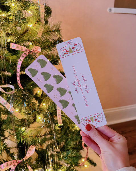 'IT'S THE MOST WONDERFUL TIME OF THE YEAR' CHRISTMAS BOOKMARK SET