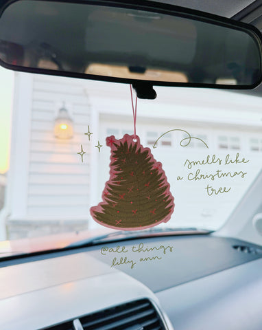 WHIMSICAL CHRISTMAS TREE AIR FRESHENER