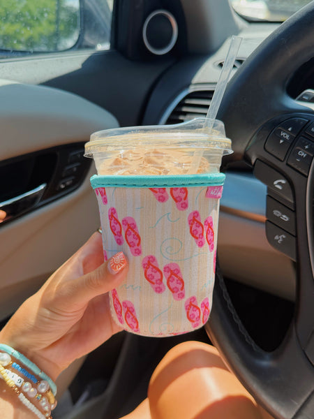 FLIPPY FLOPS ICED COFFEE COOZIE