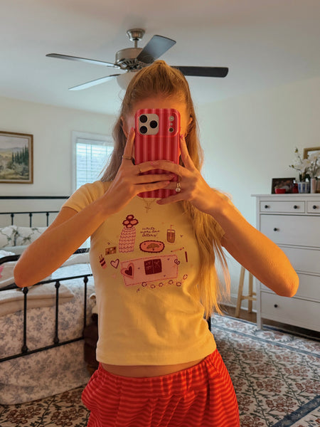 'WRITE MORE LOVE LETTERS' MINI TEE