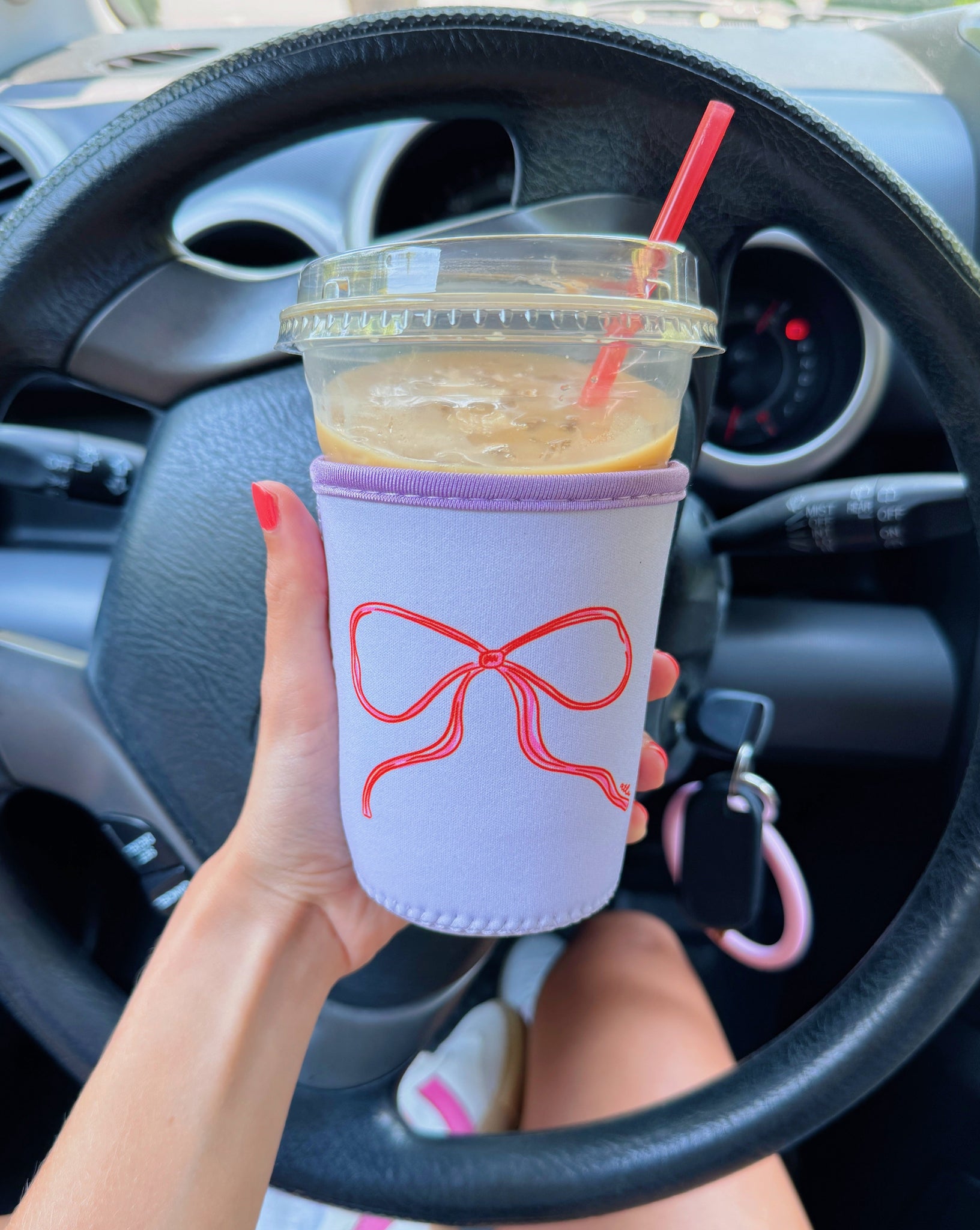 LAVENDER HAZE ICED COFFEE COOZIE