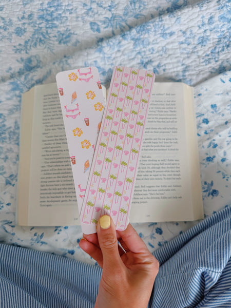 'TAKE ME TO THE BEACH' BOOKMARK SET