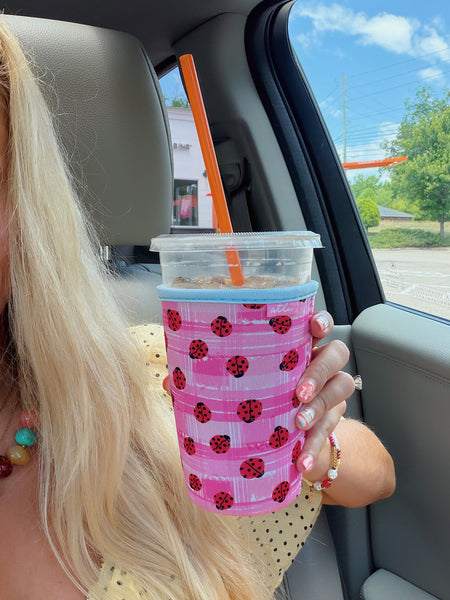 LITTLE LADY BUGGYS ICED COFFEE COOZIE