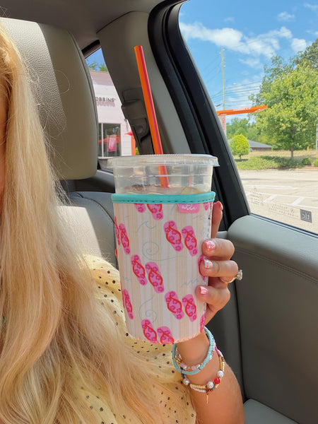 FLIPPY FLOPS ICED COFFEE COOZIE