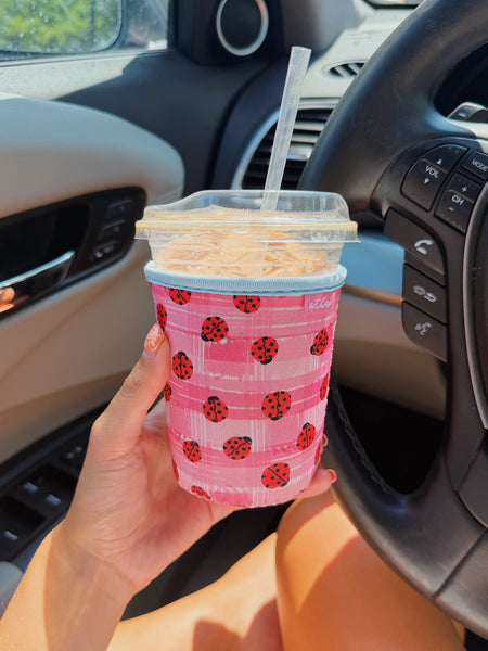 LITTLE LADY BUGGYS ICED COFFEE COOZIE
