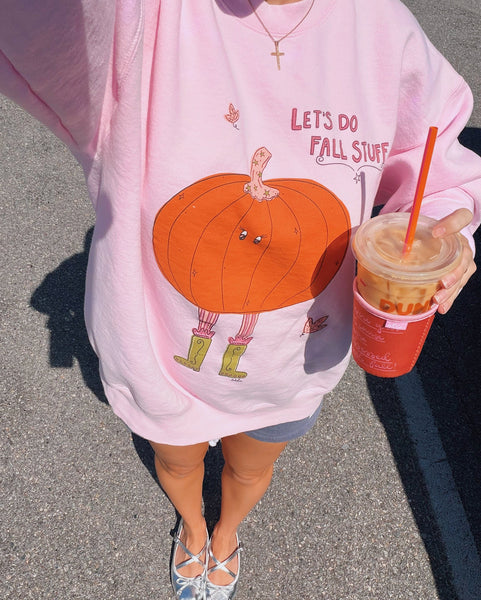 WHIMSY LITTLE PUMPKIN GAL CREWNECK