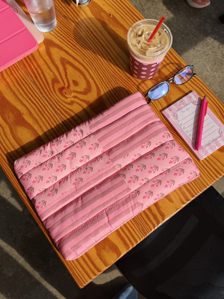 QUILTED CUTIE 13"/14" LAPTOP PUFF