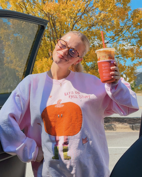 WHIMSY LITTLE PUMPKIN GAL CREWNECK