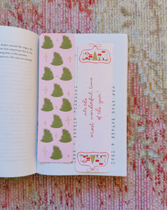 'IT'S THE MOST WONDERFUL TIME OF THE YEAR' CHRISTMAS BOOKMARK SET