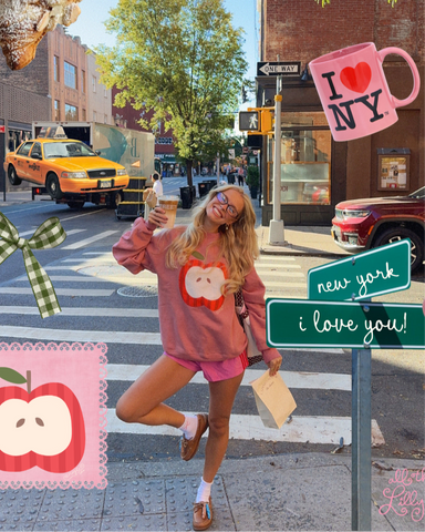 THE BIG APPLE CREWNECK
