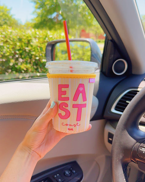EAST COAST GAL ICED COFFEE COOZIE