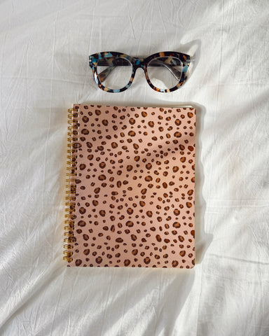 CHEETAH GAL SPIRAL NOTEBOOK