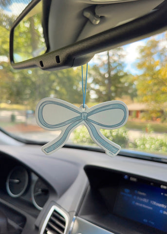 BLUE BOW AIR FRESHENER