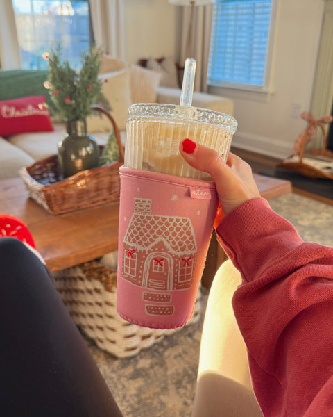 GINGERBREAD ICED COFFEE COOZIE