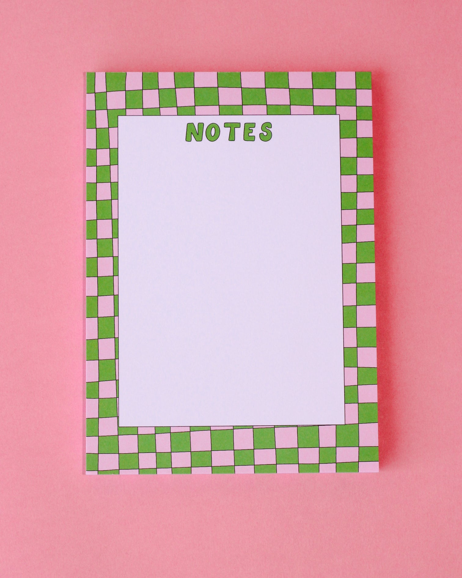 NOTES GREEN/PINK NOTEPAD – All Things Lilly Ann