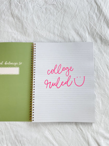 NOT YOUR GRANDMAS QUILT SPIRAL NOTEBOOK
