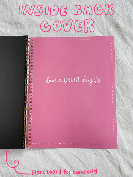 'HAPPY THINGS' SPIRAL NOTEBOOK