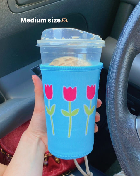 TULIP ICED COFFEE COOZIE